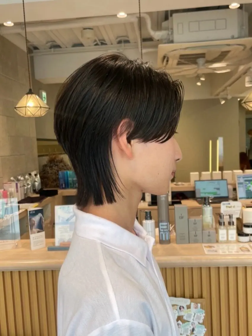 メンズ ハイトーン/アレンジ hikaru🐰💕のヘアスタイル