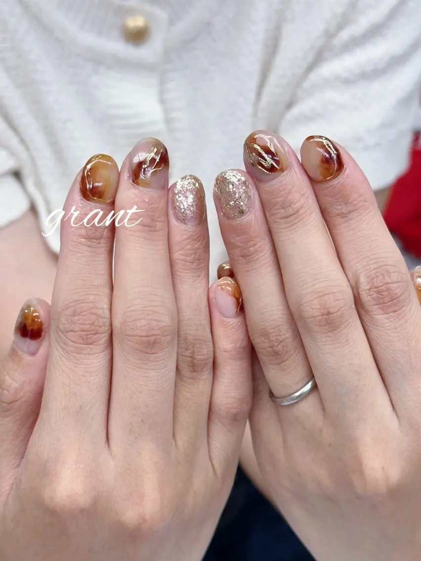 ネイル ハンドネイル nailsalon grantのネイルデザイン