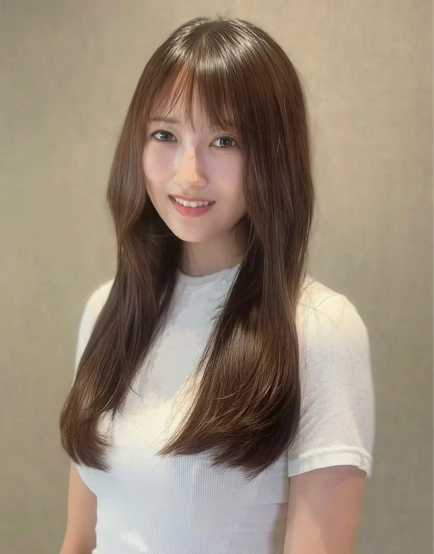 ロング 村井隆仁/上品/ 海外風/栄/矢場町のヘアスタイル