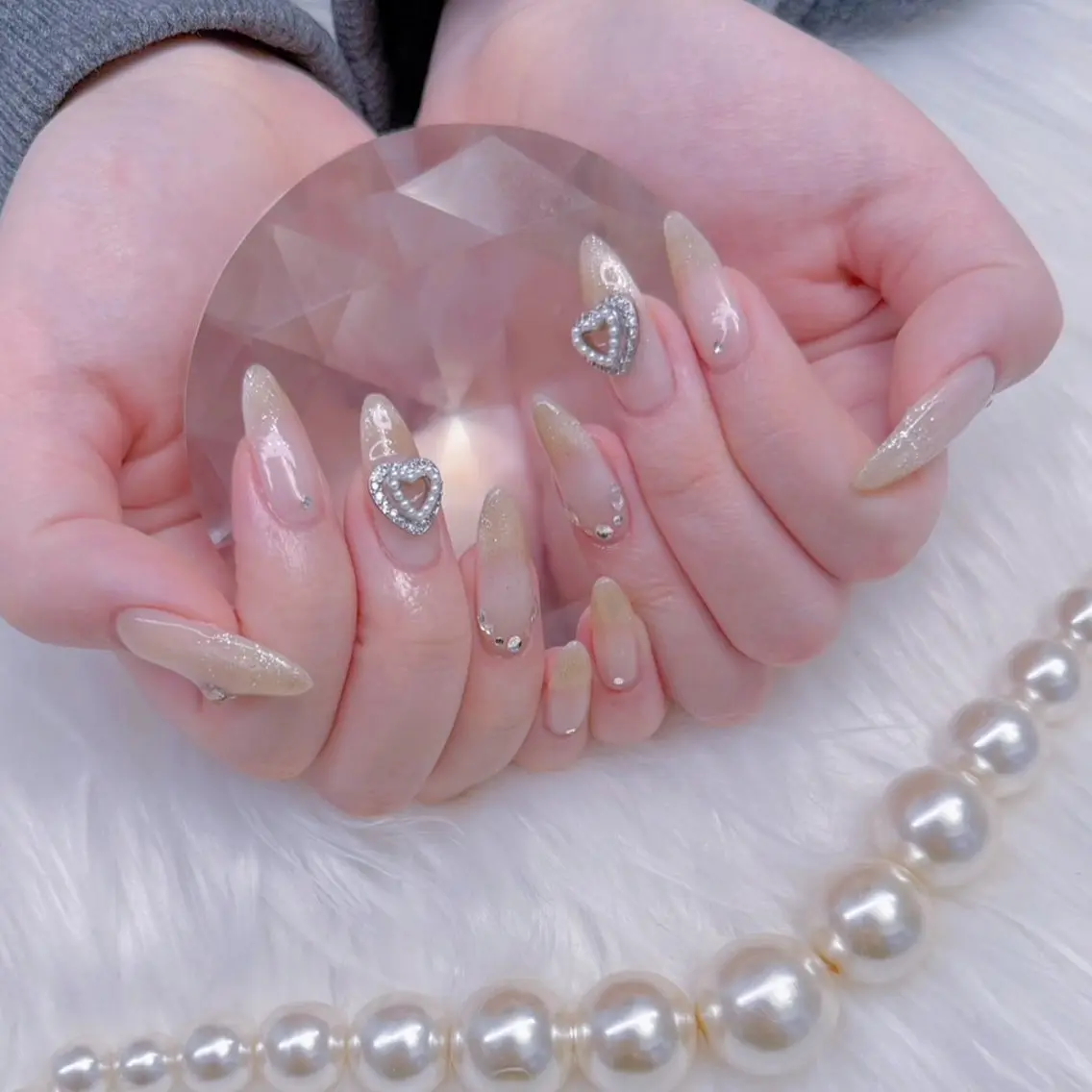 ネイル ハンドネイル Romymoon nail帆南☾ ໋のネイルデザイン