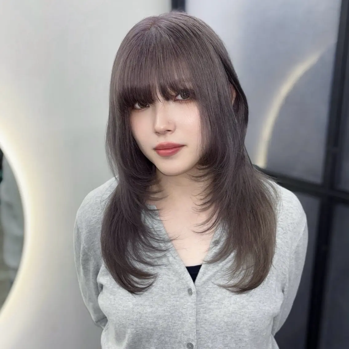 ロング カラー ヘアカラー Ren. 🦋デザインカラーのヘアスタイル