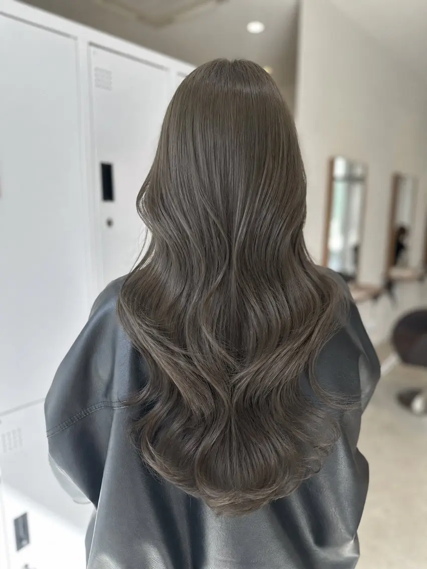 ロング ヘアカラー 🎀暖色/艶髪カラー 🎀YUMEのヘアスタイル