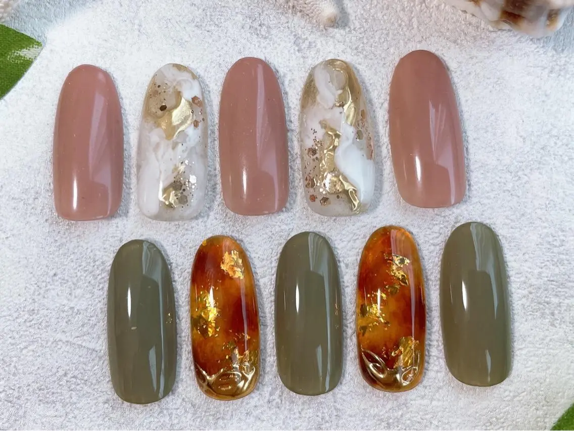 ネイル アートネイル フットネイル キラキラネイル ニュアンスネイル オフィスネイル nail happiness.のネイルデザイン