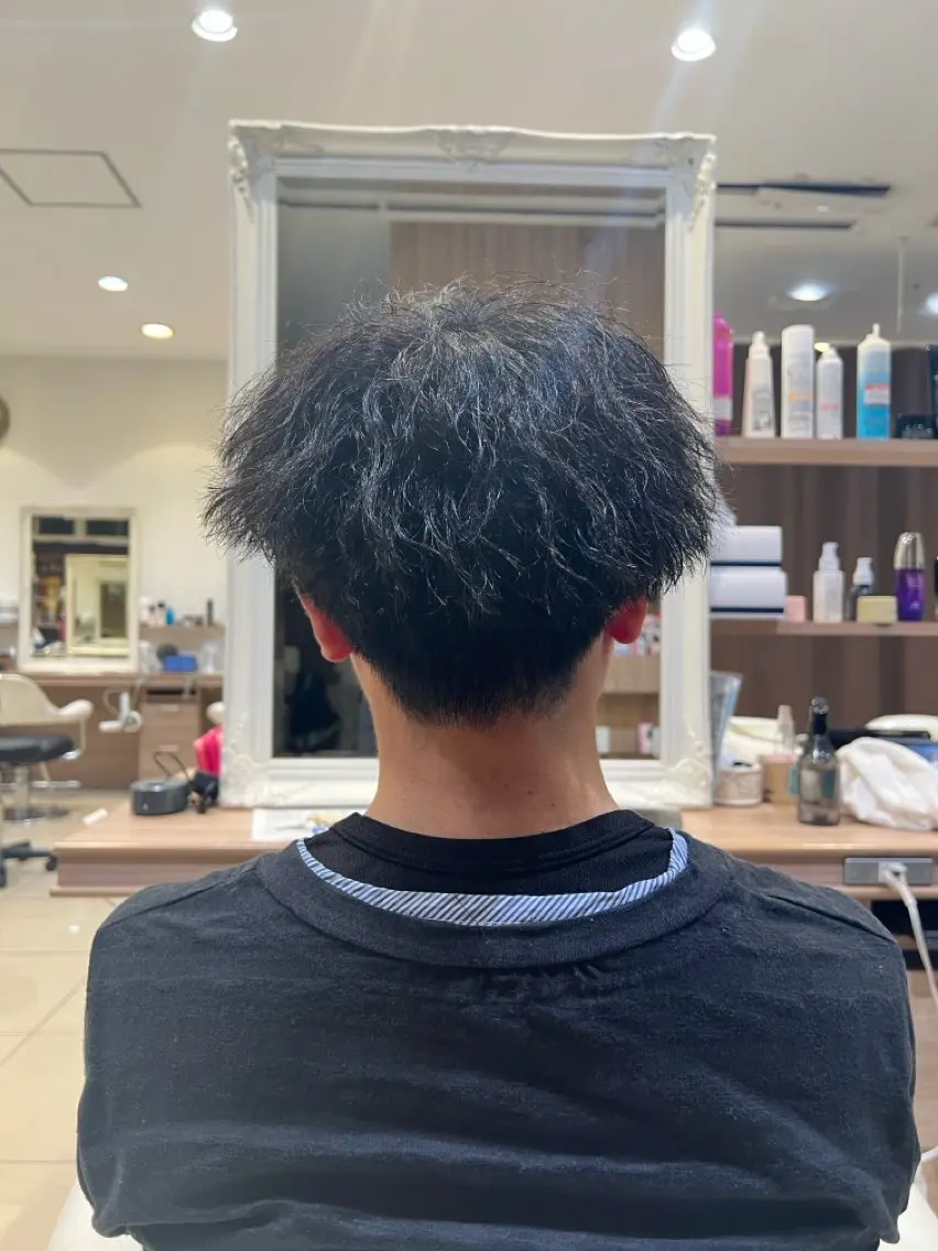 パーマ メンズ こちんだ ともかのヘアスタイル