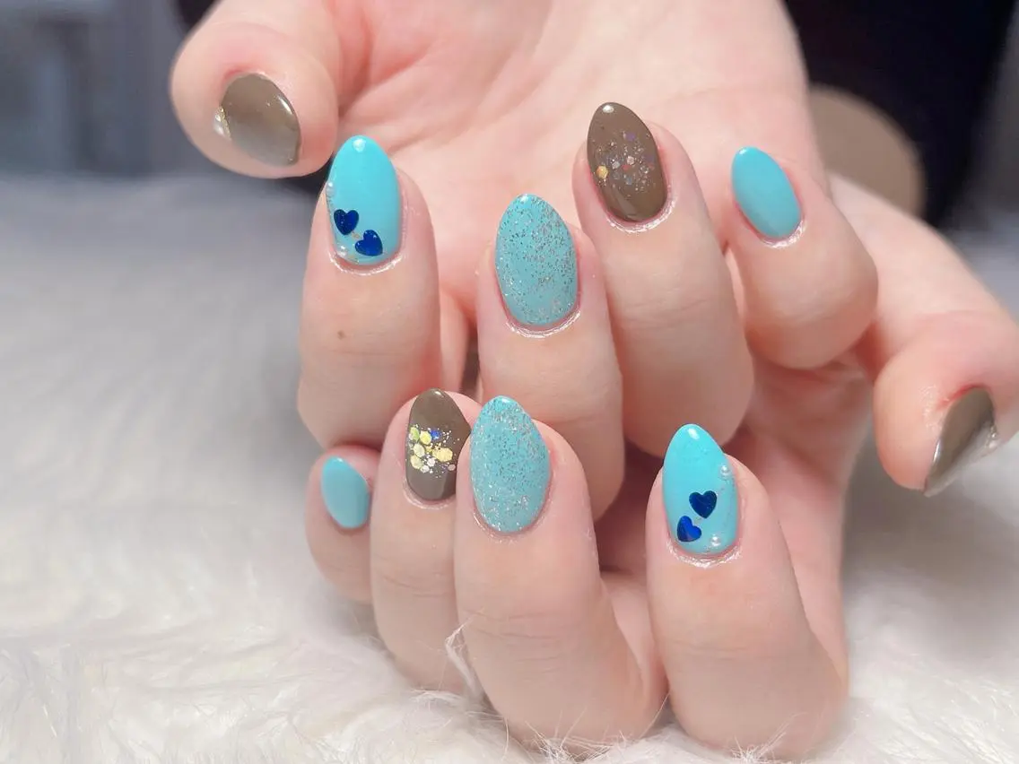ネイル MiKi Nai池袋 長さだし得意のネイルデザイン