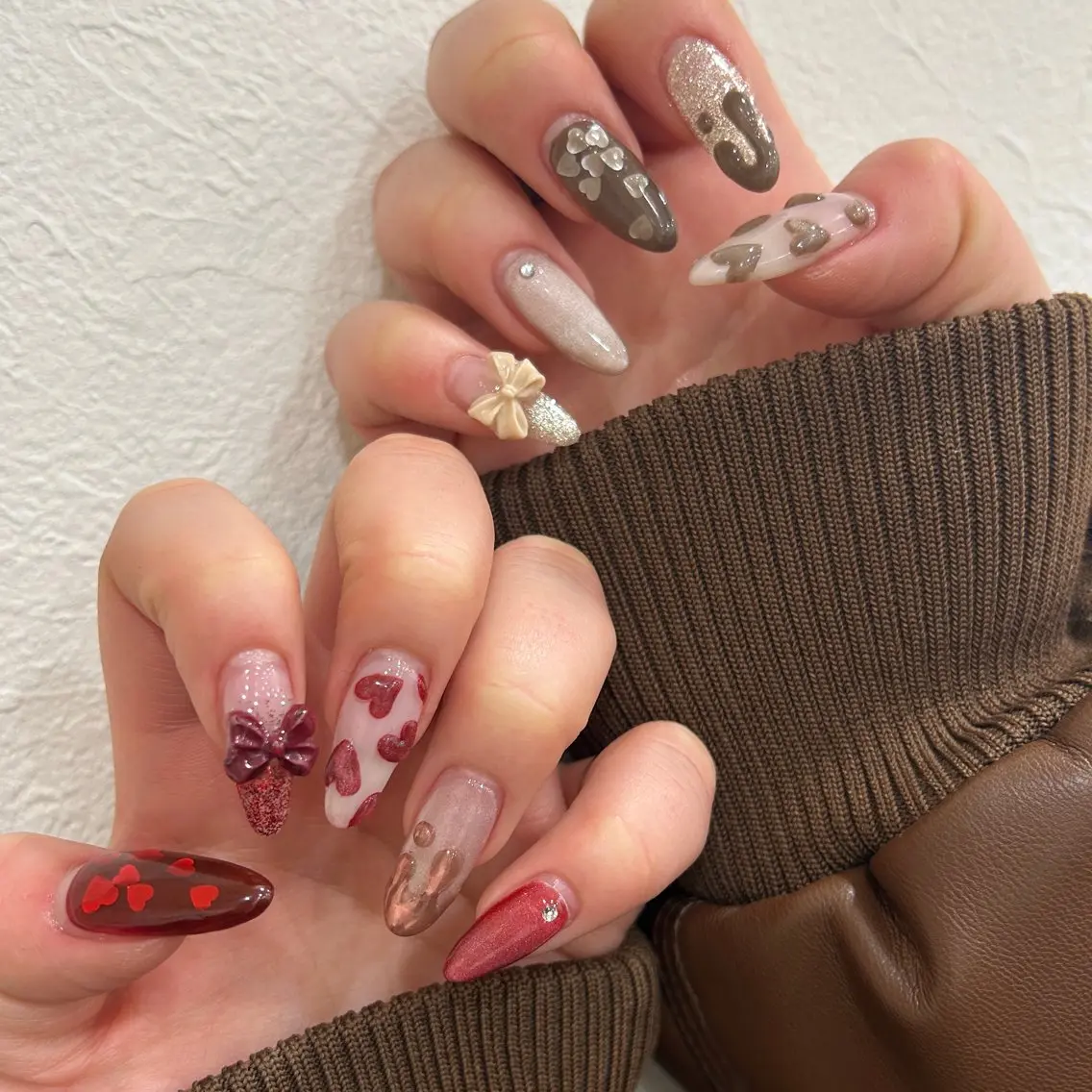 ネイル バレンタイン MIRUS町田店 ♡ maiのネイルデザイン