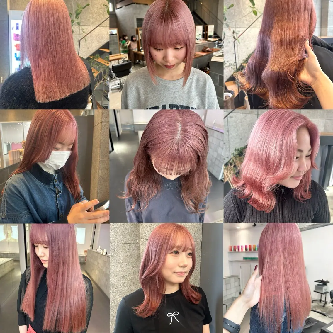 カラー 🫒オリーブ/透け感 レイヤー🌿モエカのヘアスタイル
