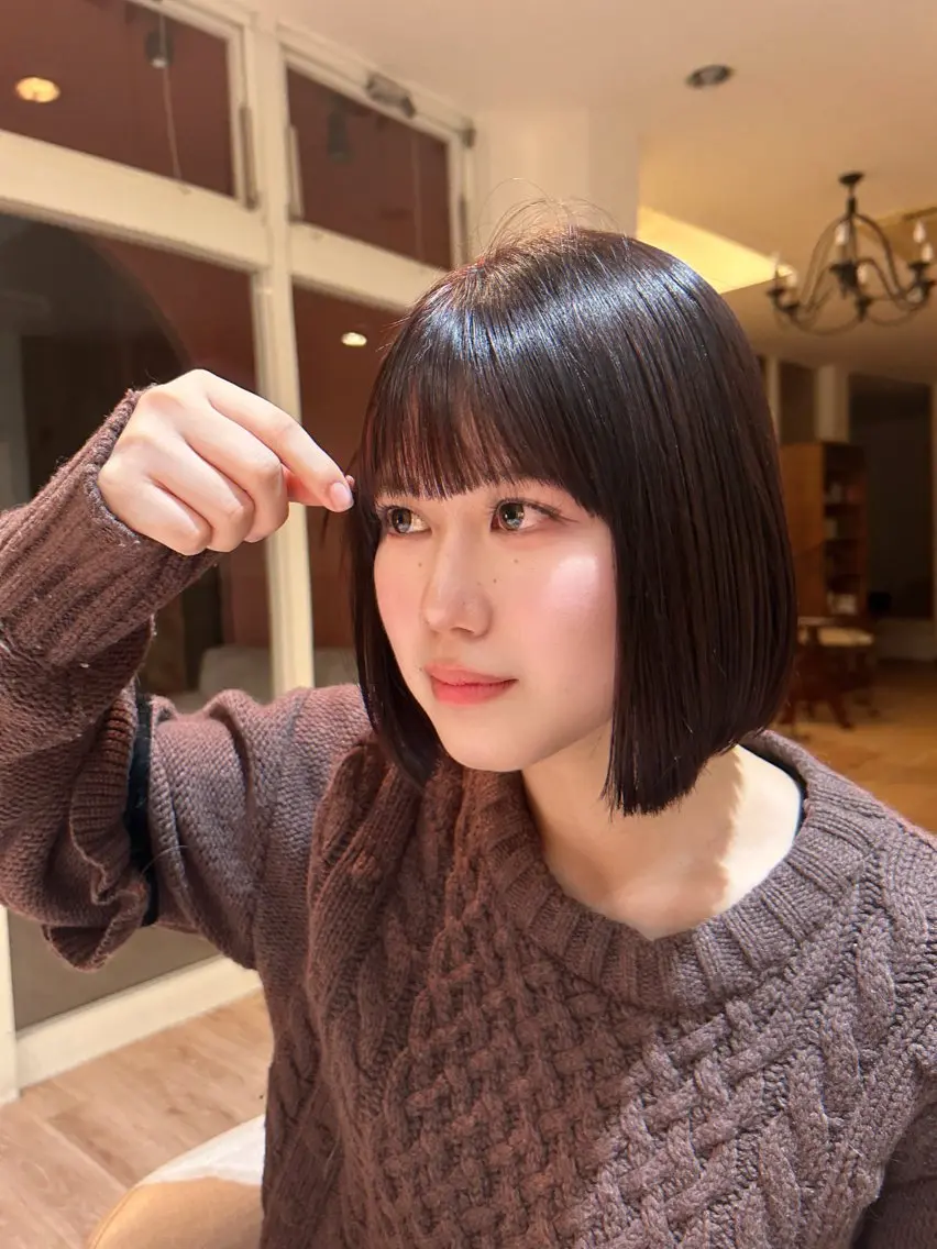 ショート ヘアカラー 小島 瑚白のヘアスタイル
