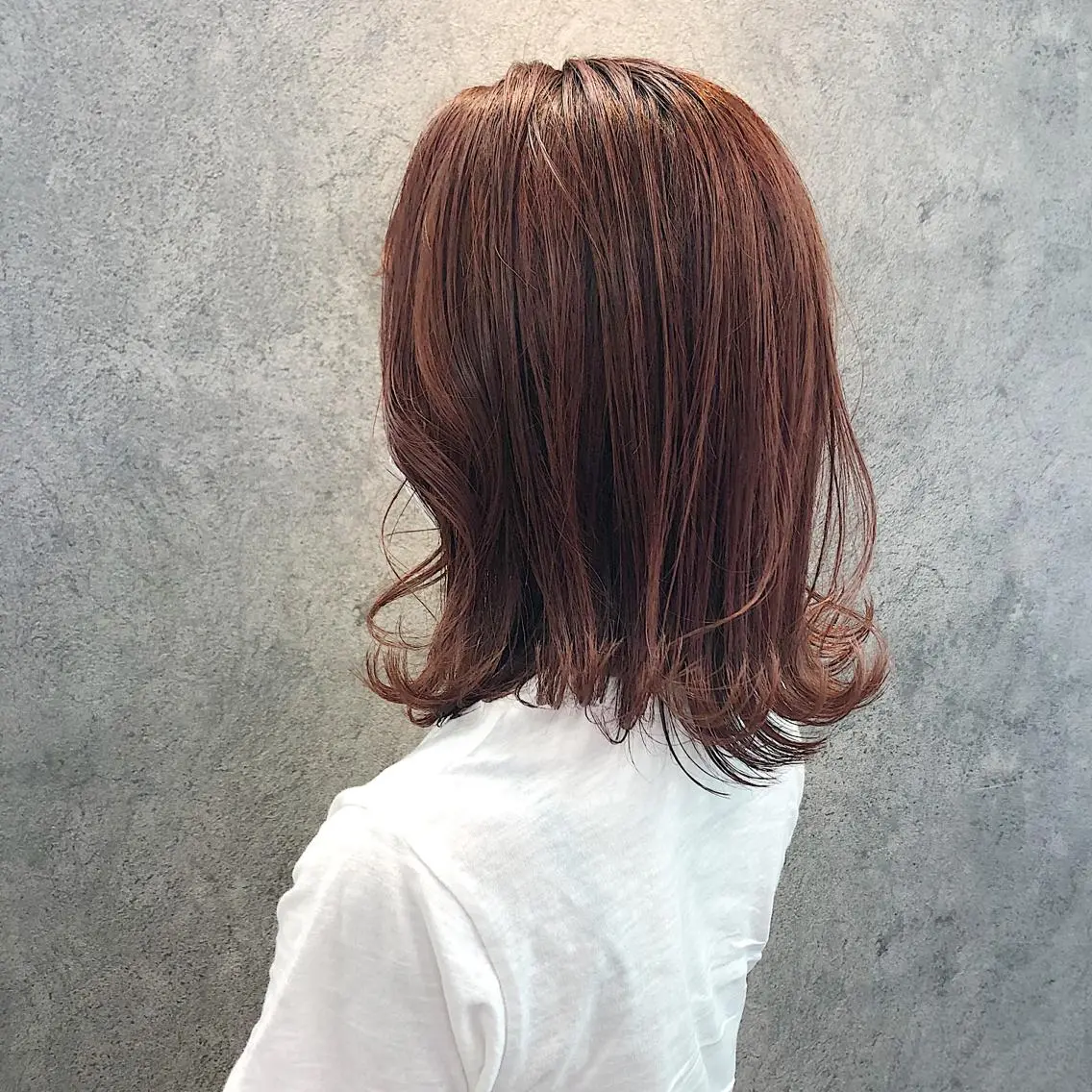 セミロング カット ヘアカラー トリートメント 所渉/韓国レイヤー /ウルフカットのヘアスタイル