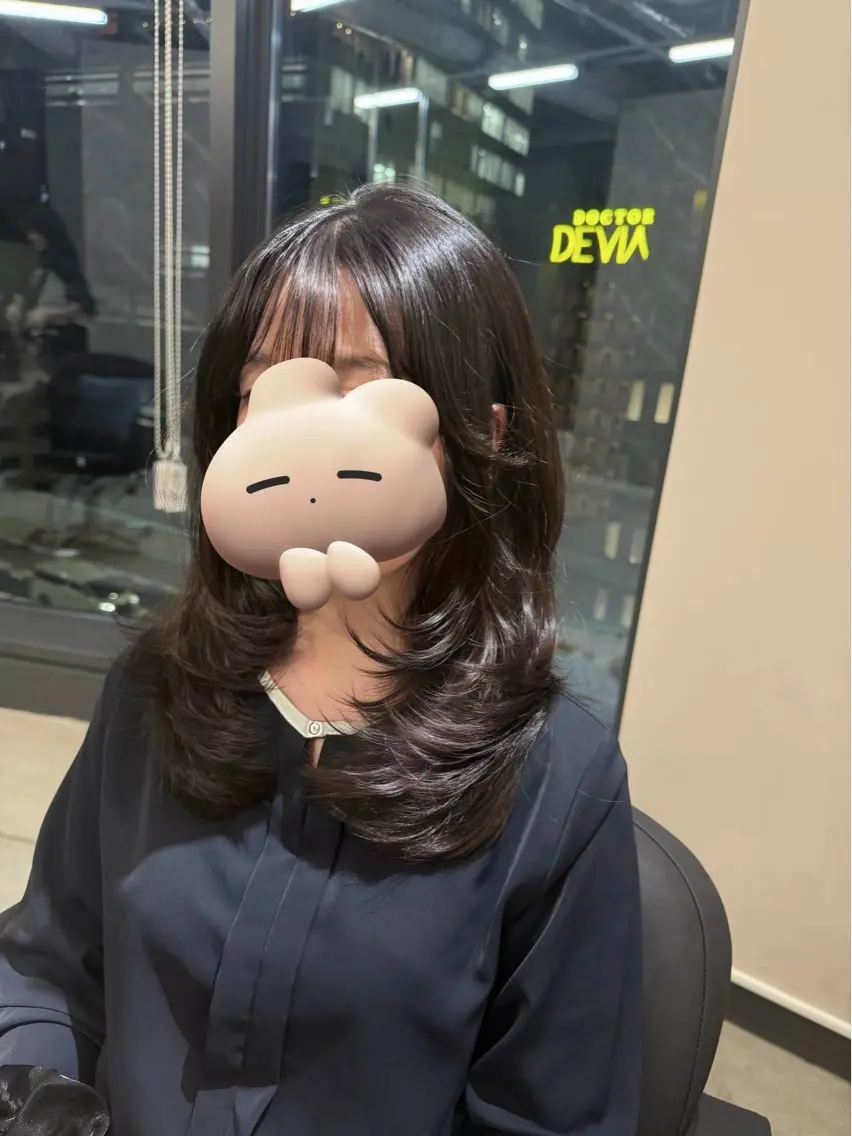 ロング caho/大阪梅田 韓国ヘア♡のヘアスタイル