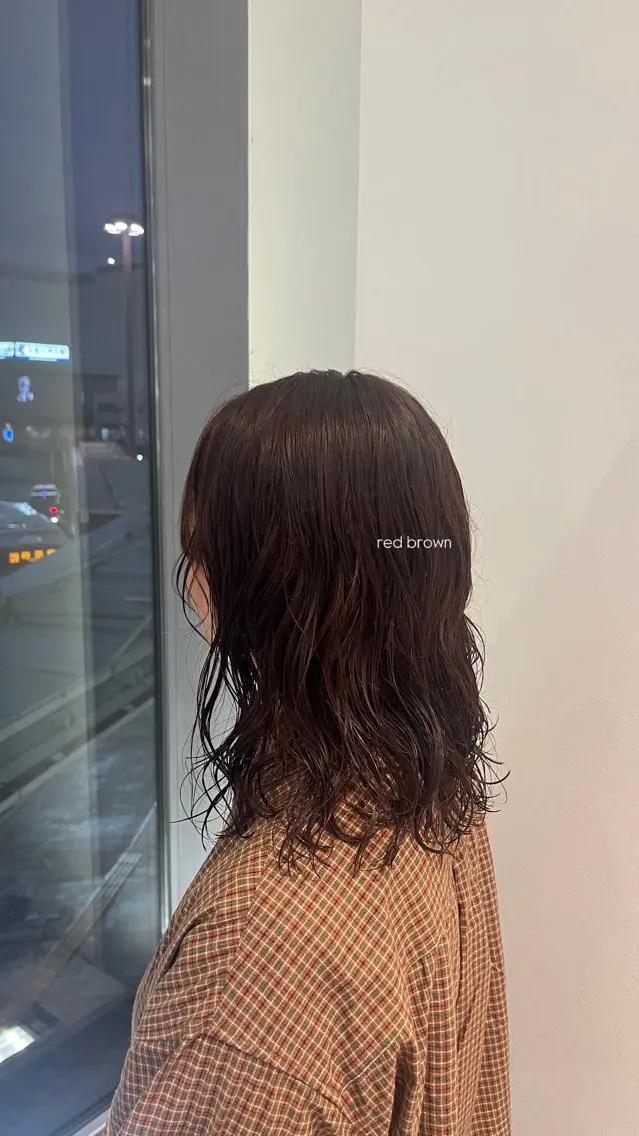 暖色カラー🧡  + トリートメントの写真