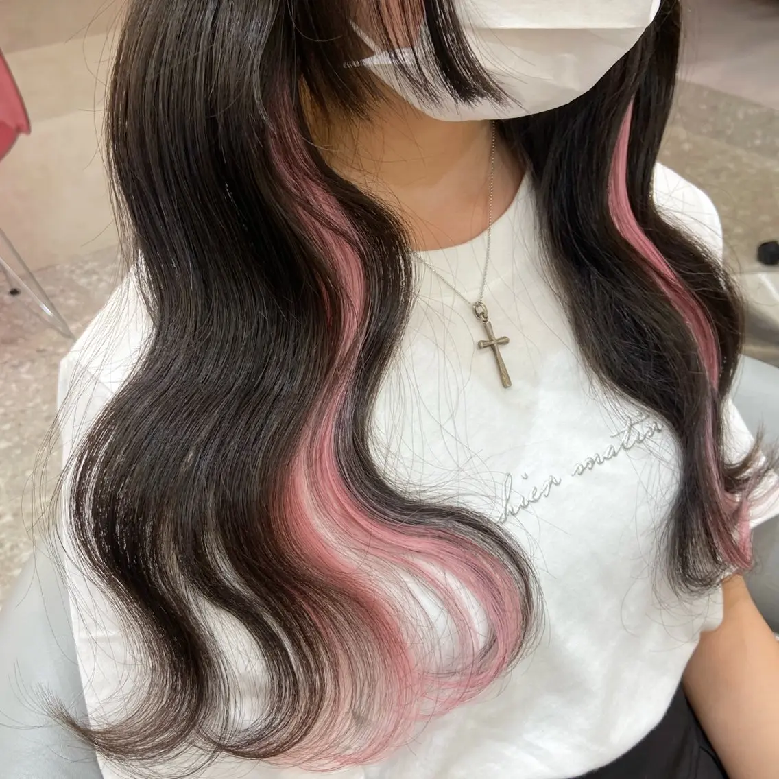 【ダメージ無し】インナーエクステ10本🤍スタイリング込の写真