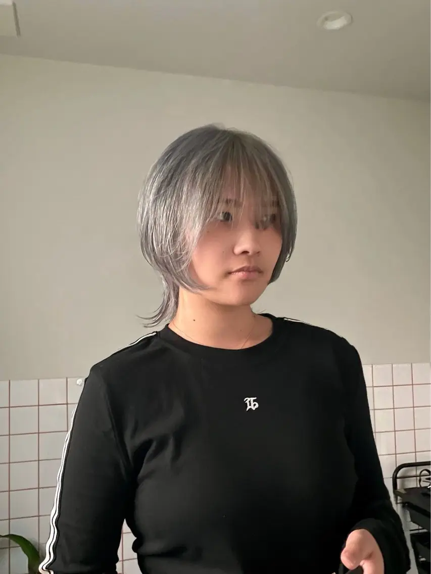 ショート ウルフカット カット ヘアカラー トリートメント 宮本 祥生のヘアスタイル