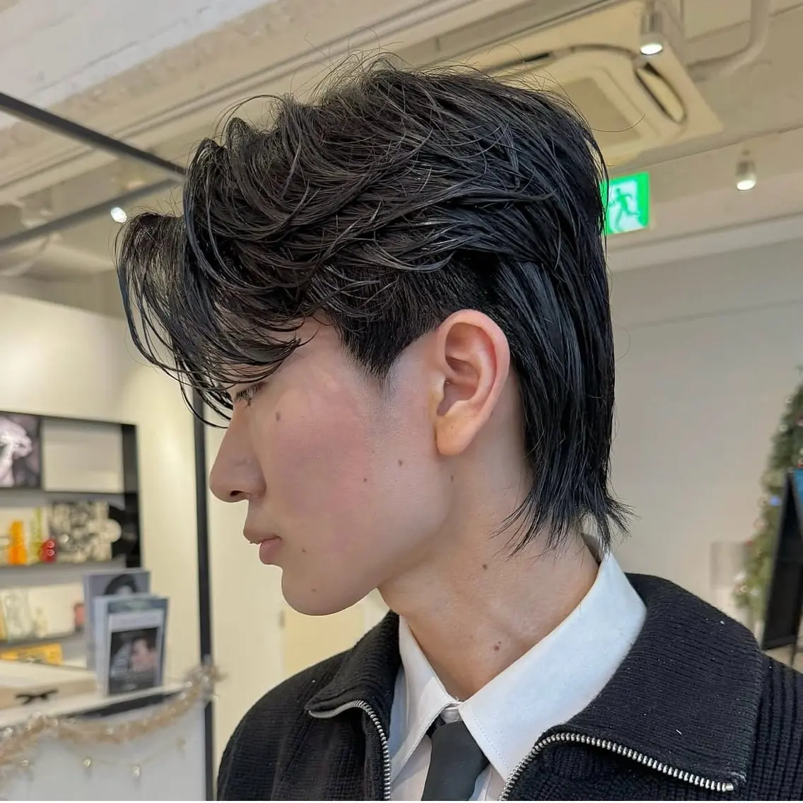 メンズ メンズ韓国風 レイヤーカット カノン🩷のヘアスタイル
