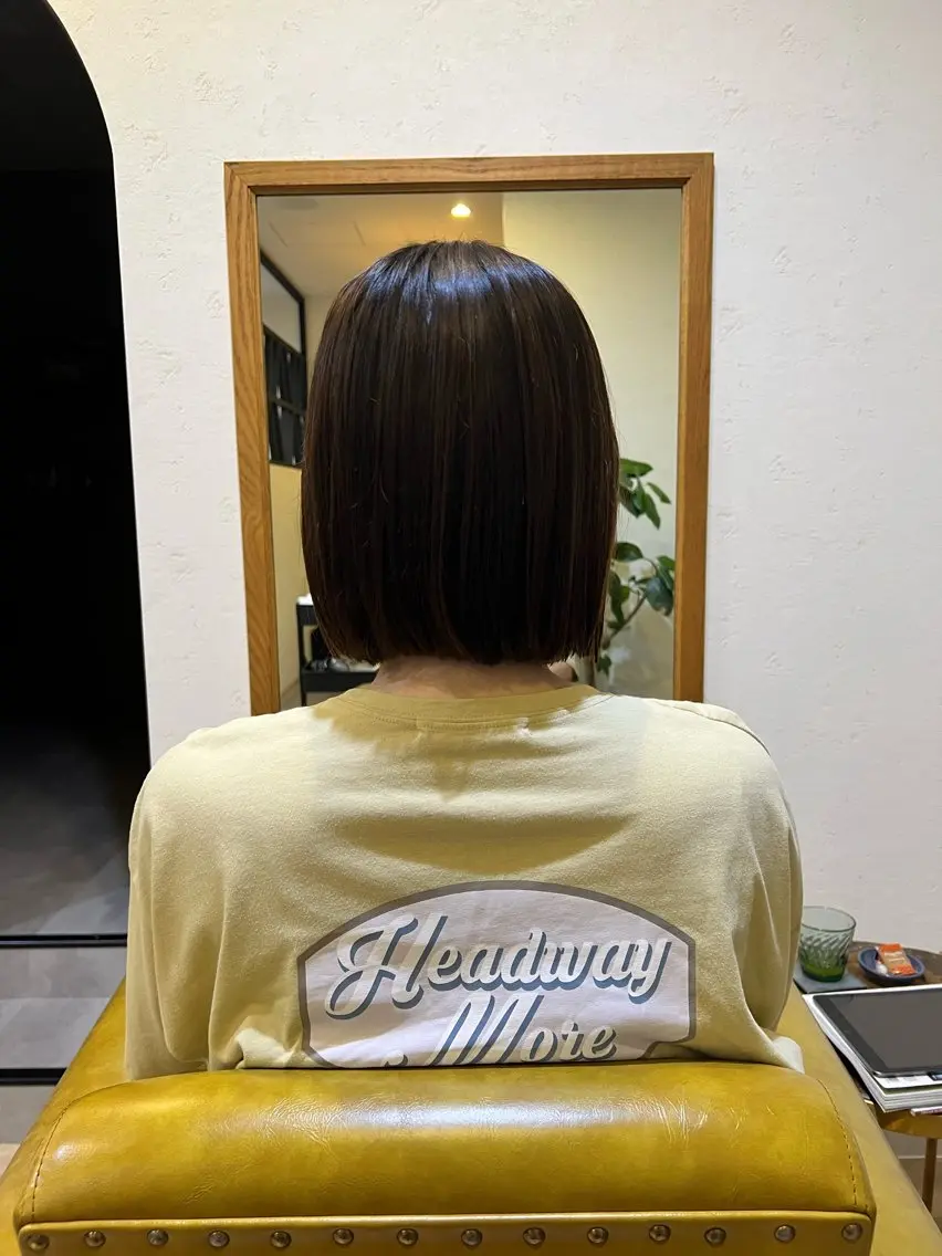 ミディアム 棚原 春奈のヘアスタイル
