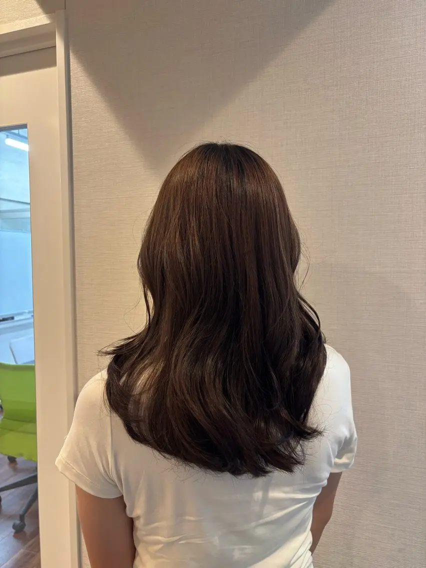 ミディアム カット ヘアカラー 8月カット・カラー モデル募集中/ららのヘアスタイル
