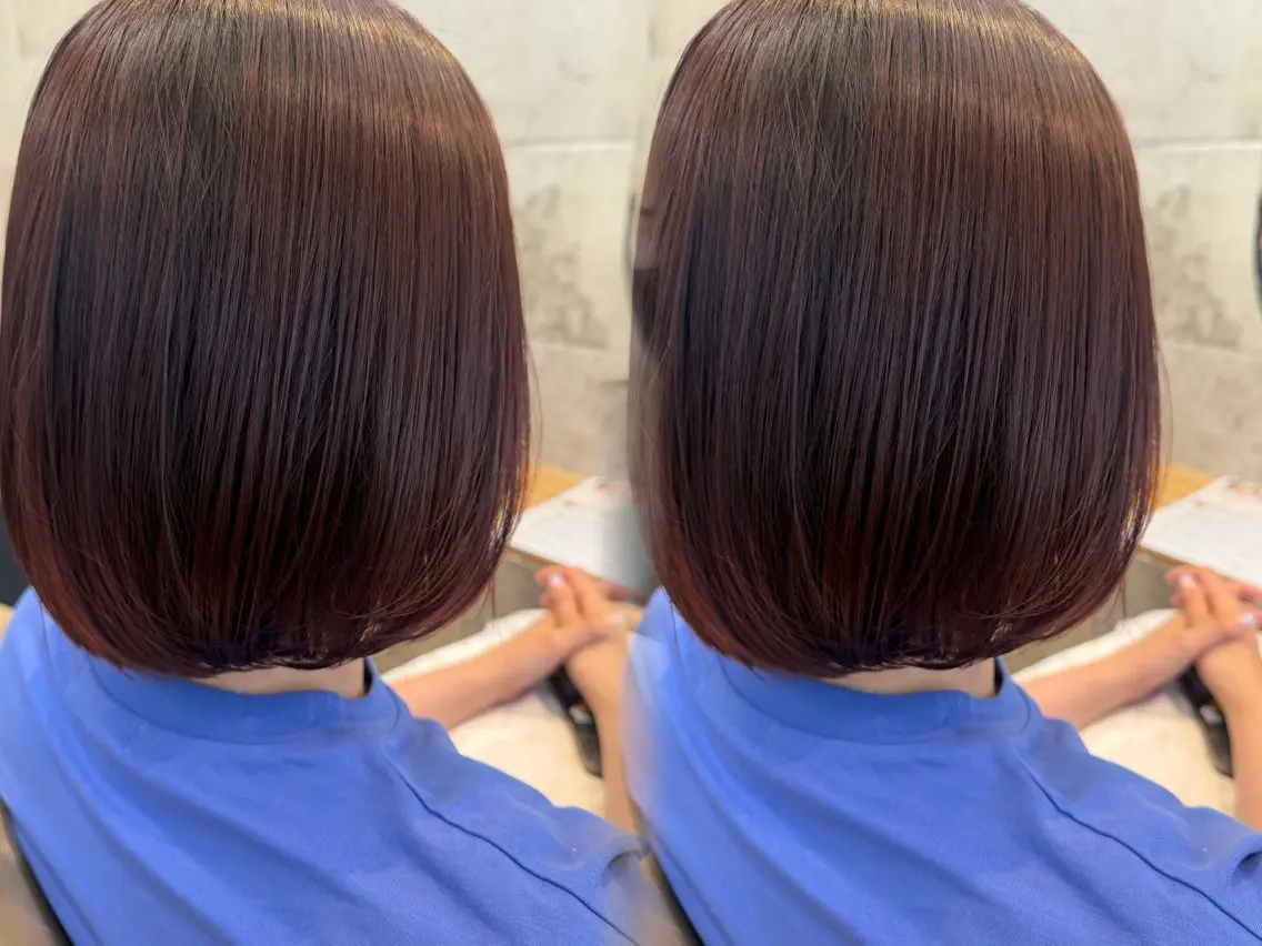 ショート ヘアカラー 橋本 りくのヘアスタイル