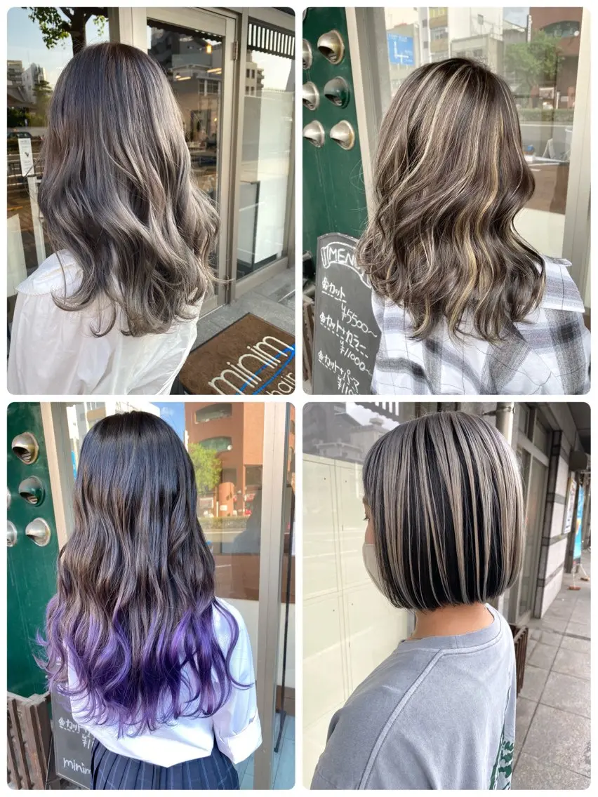 カラー デザインカラー 日比 貴大/ minim hairのヘアスタイル
