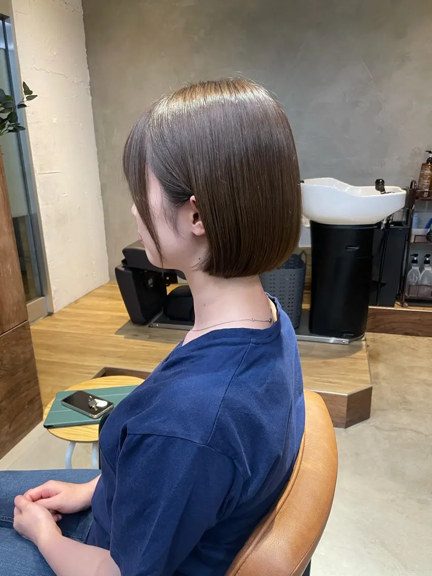 ショート カラー カット トリートメント 【ショートカット 美髪矯正】今井隆太のヘアスタイル