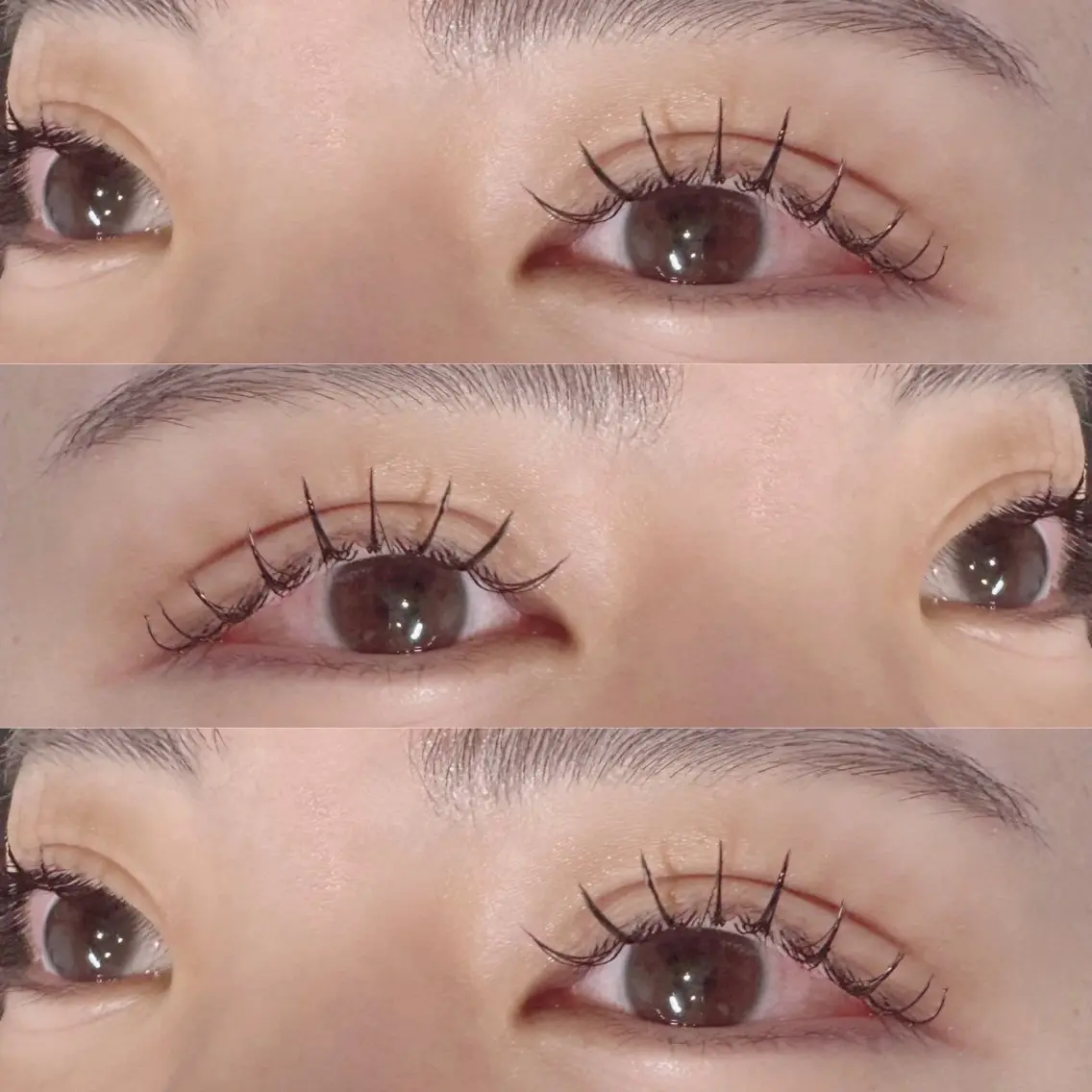 マツエク・マツパ キュート フラットラッシュ マツエク eyelist NAKAMURAのマツエク・マツパデザイン