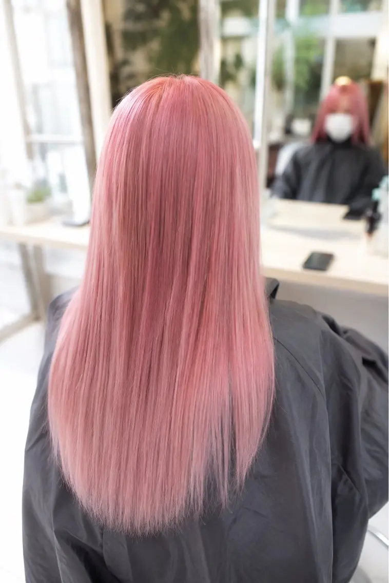 ロング カラー 6Dエクステ 板橋店のヘアスタイル