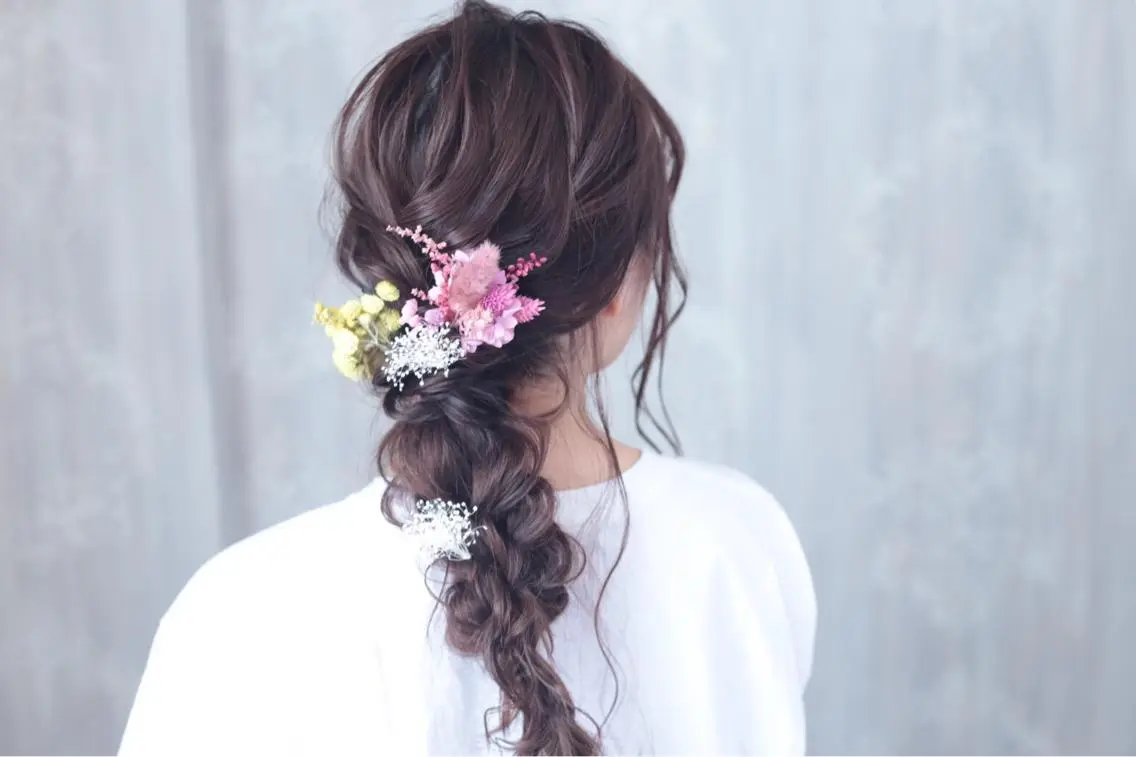 ロング 反橋 聖のヘアスタイル