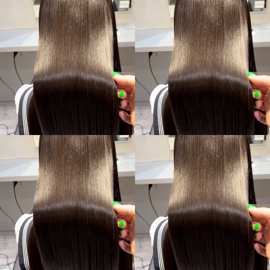 セミロング カラー カット 縮毛矯正 トリートメント レイヤー×艶髪特化 マネージャー安藤光司のヘアスタイル