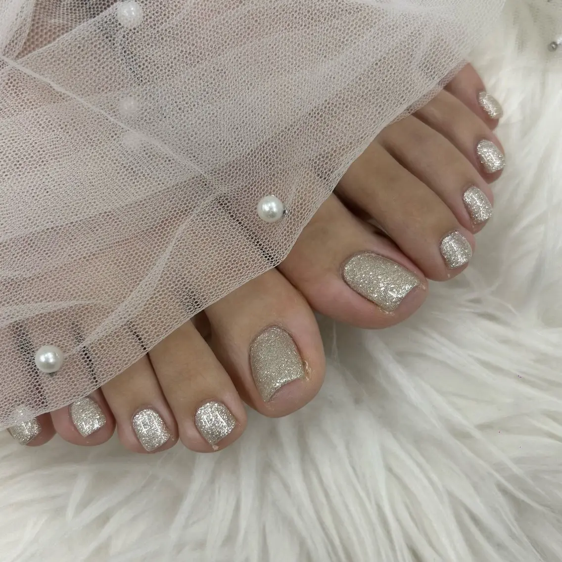 【《Foot》ワンカラー🩵】全200種類の中から選べる🎶の写真