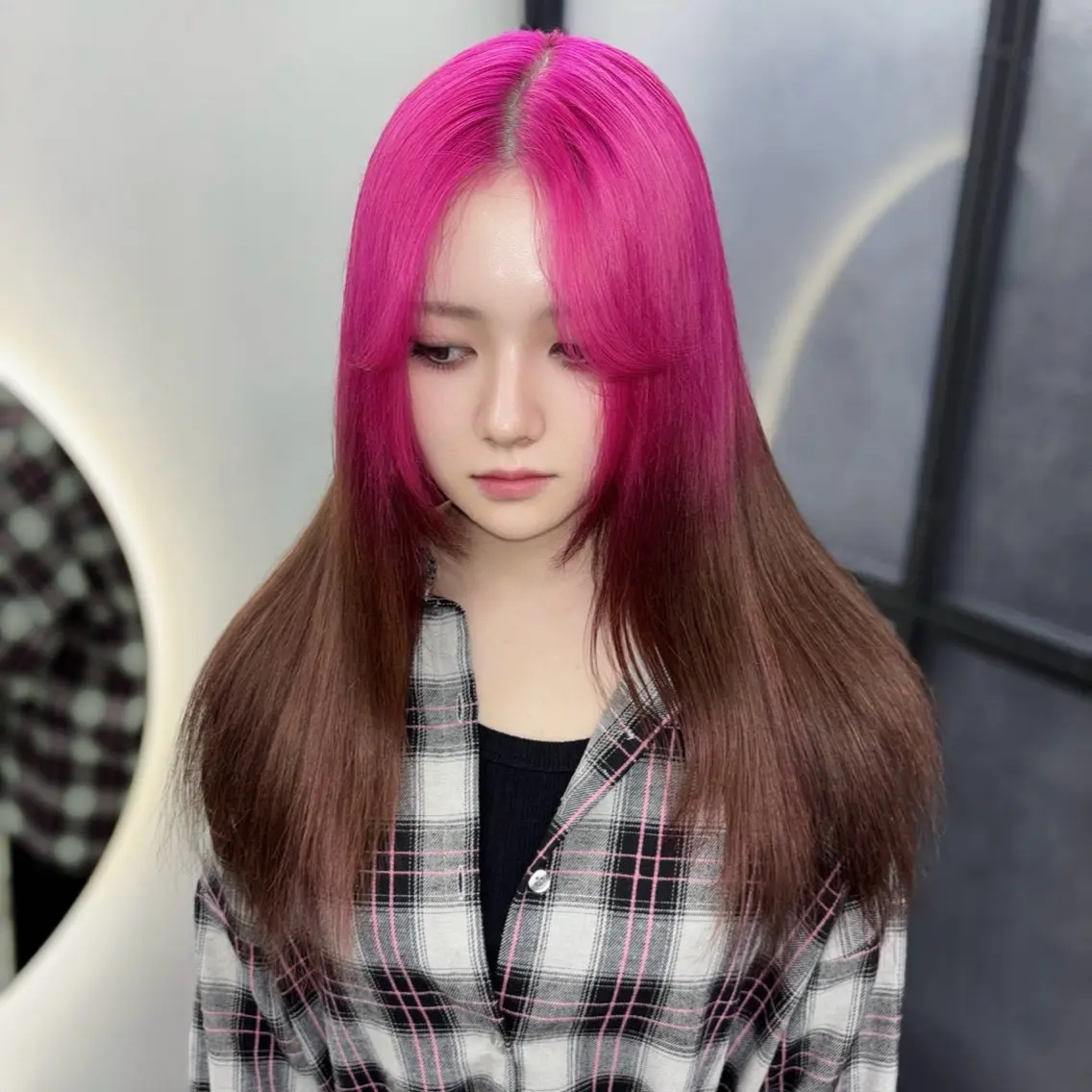 ロング カラー ヘアカラー Ren. 🦋デザインカラーのヘアスタイル