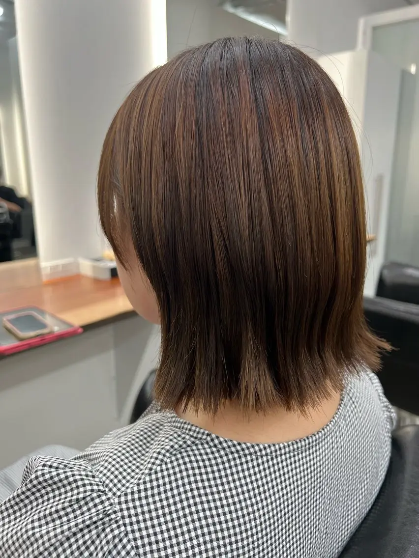 ミディアム ボブ 江川 大地のヘアスタイル