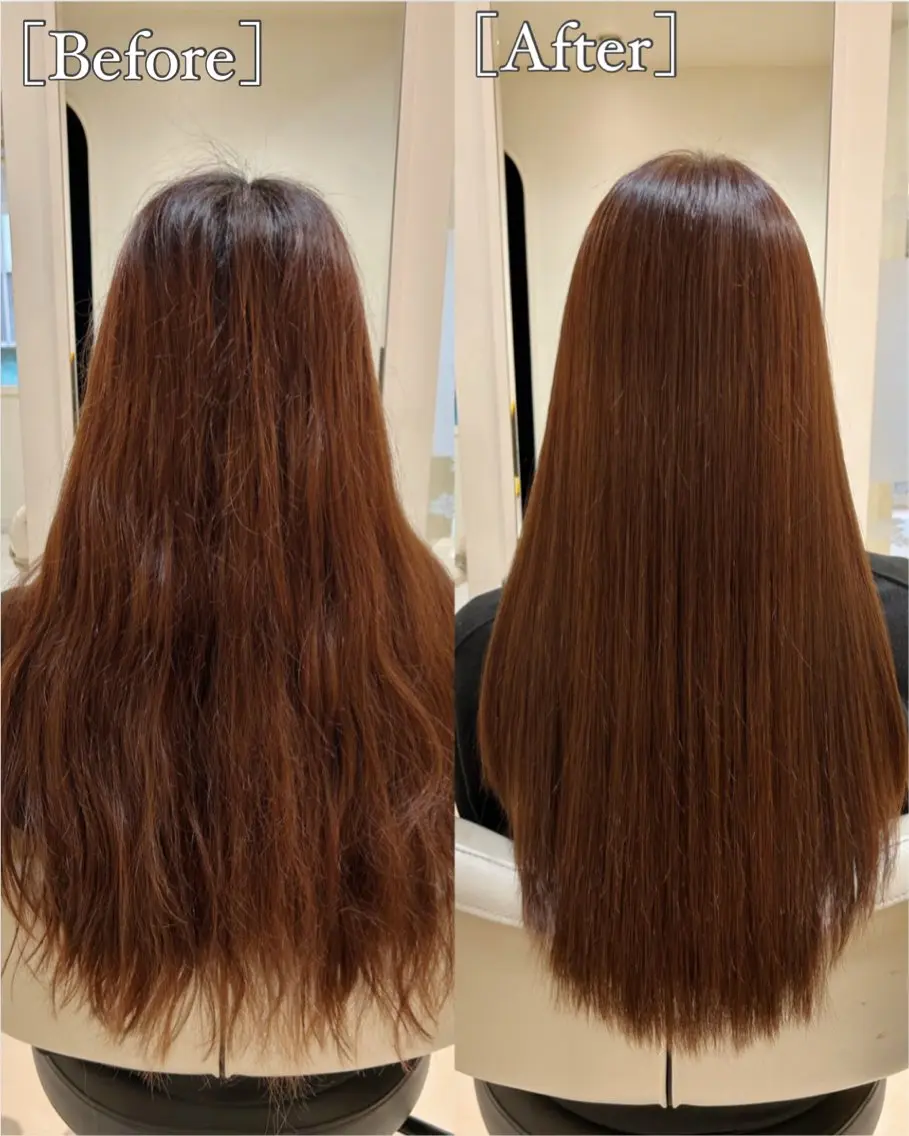 ロング 髪質改善 カット ヘアカラー トリートメント 高橋 佑のヘアスタイル