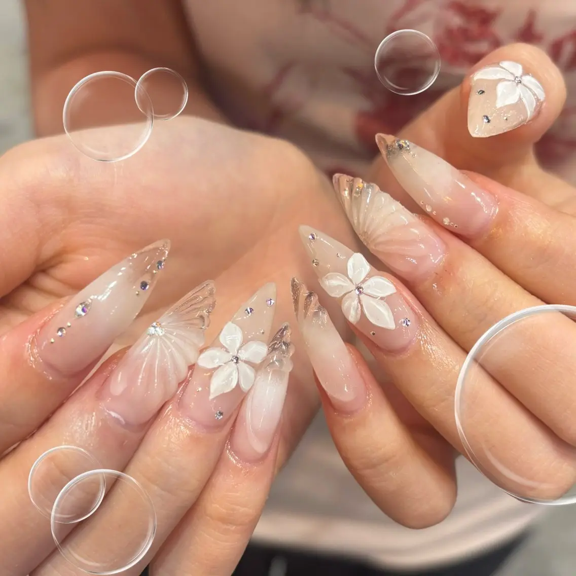 【新規限定】持ち込みデザイン120分🌟カラーパーツ豊富🩵の写真