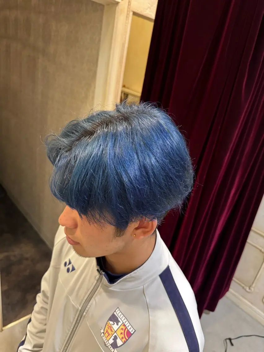 カラー メンズ ショート・ボブ れいかのヘアスタイル