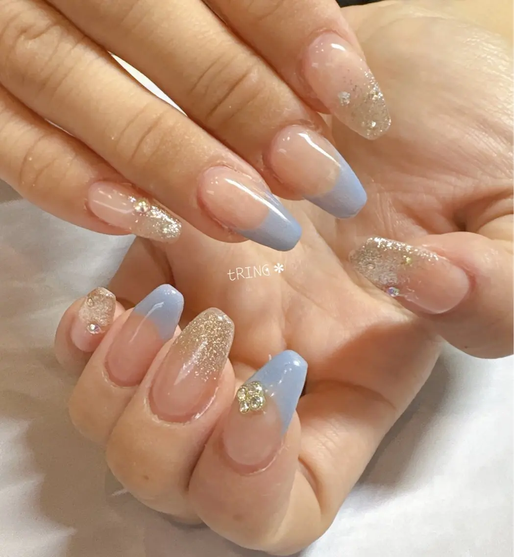 ネイル 持ち込み ハンドネイル tRING* しいの木台のネイルデザイン