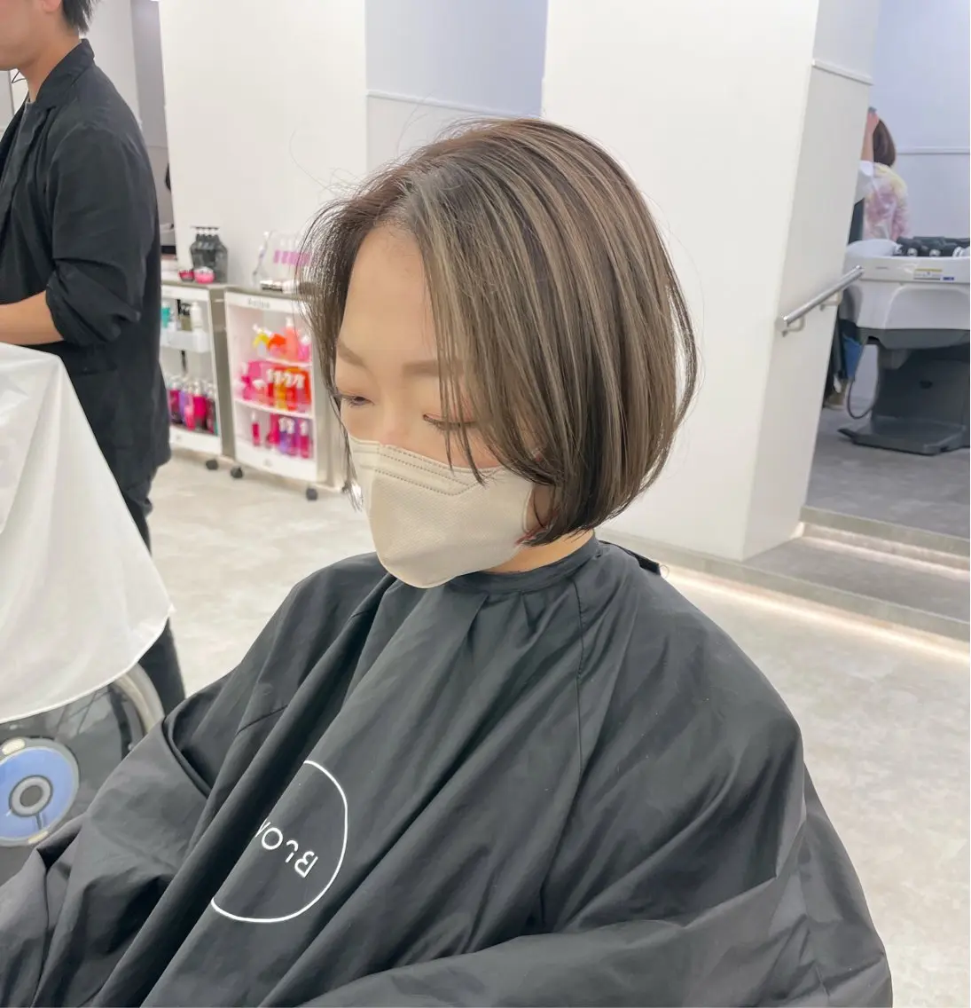 ショート カラー カット ヘアカラー トリートメント Brown 藤沢店のヘアスタイル