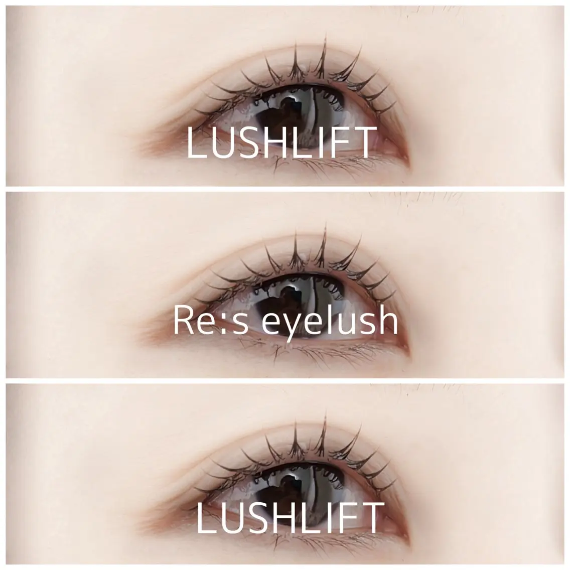 マツエク・マツパ Re:s eyelushのマツエク・マツパデザイン