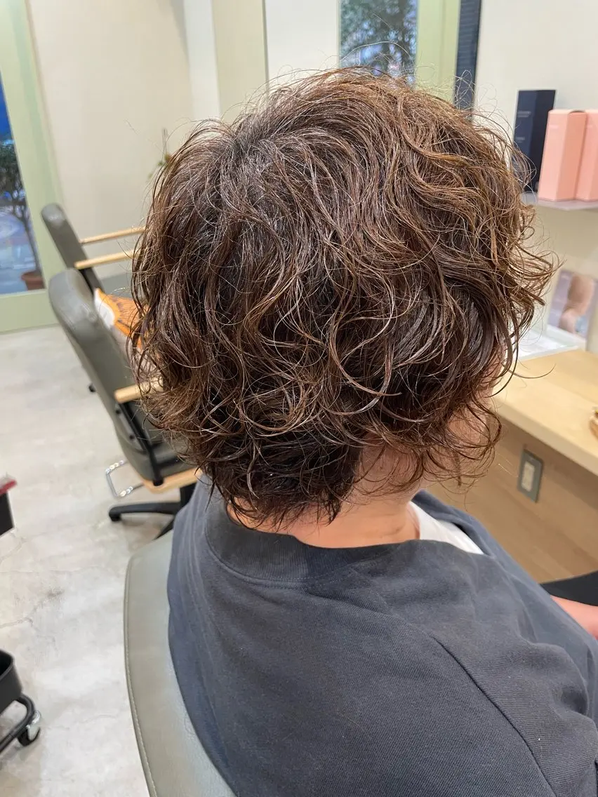 ショート カット パーマ 望月彩斗 /美髪矯正✨のヘアスタイル