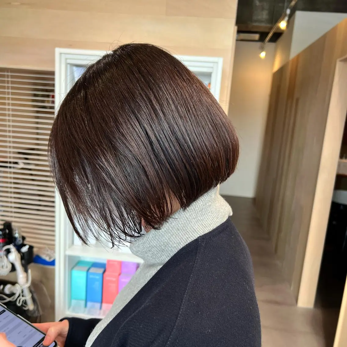 ショート カラー カット ヘアカラー 生田 博紀のヘアスタイル