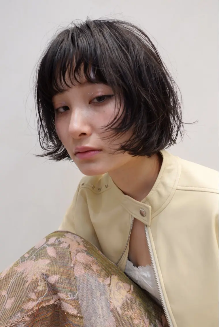 ショート パーマ カット パーマ Kaede🍁 FILMS 渋谷のヘアスタイル