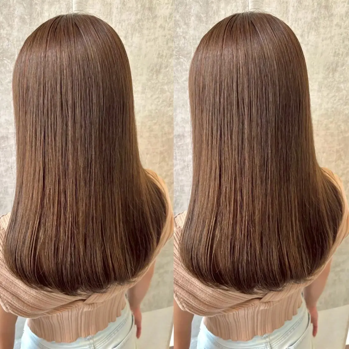 カラー ヘアカラー トリートメント ヘアメ🎀ハイトーン 🩵エクステ🪄しほのヘアスタイル