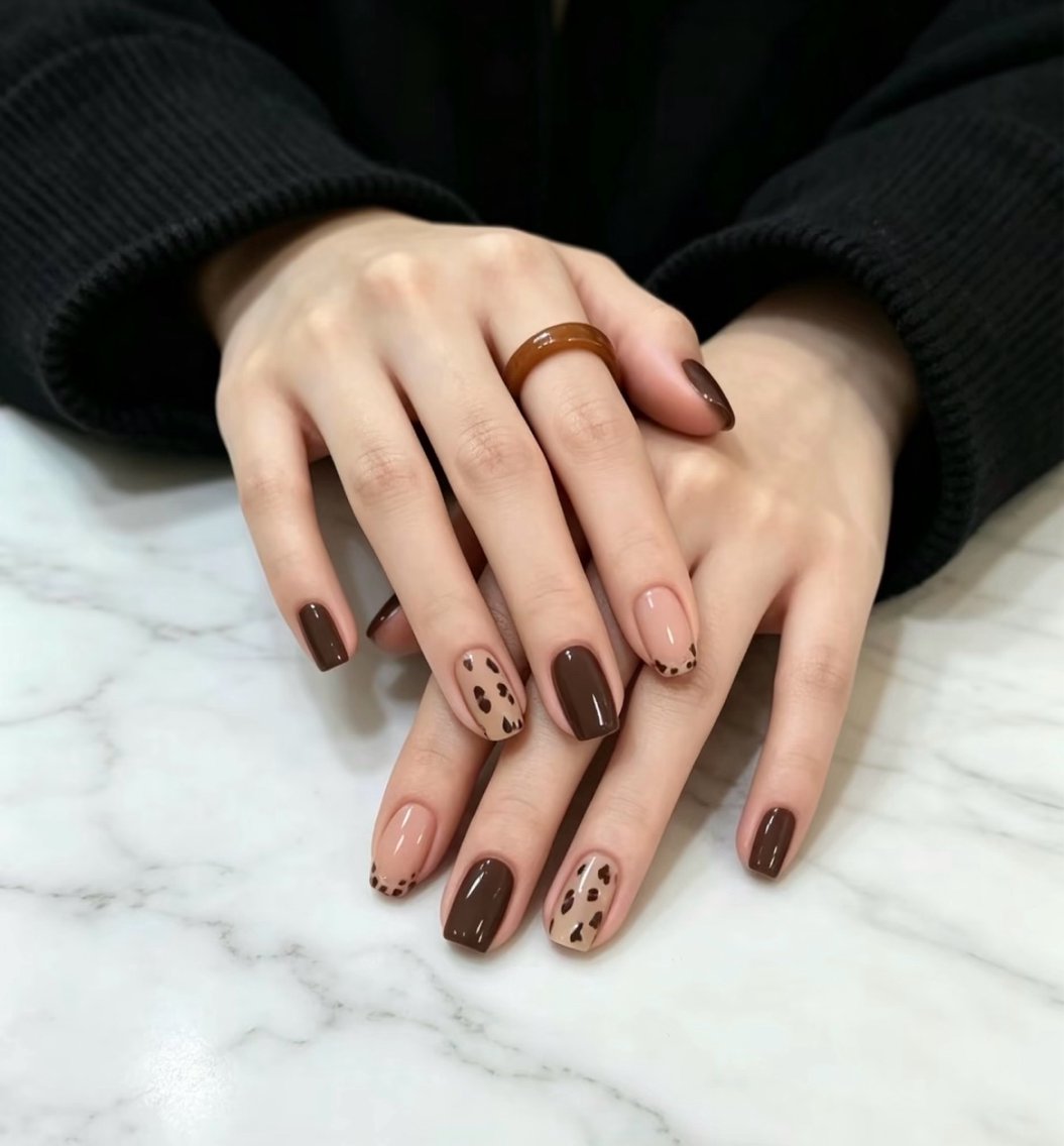 ネイル ハンドネイル H3 Nail Tsuki🦋💙のネイルデザイン