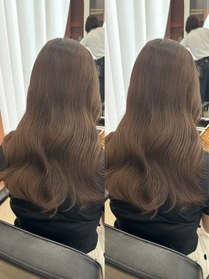 ロング カット ヘアカラー トリートメント 清水 健吏/ 髪質改善/レイヤーのヘアスタイル
