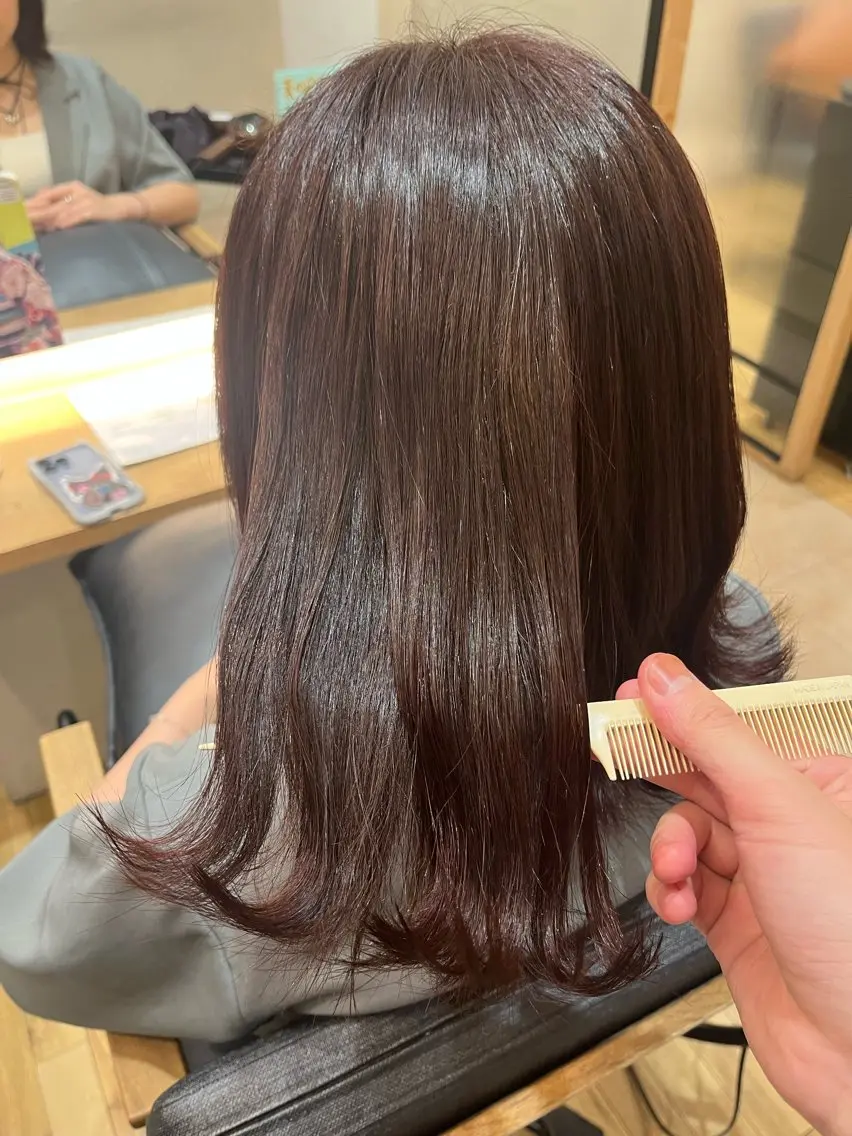 ミディアム カラー 🟦メンズ特化🟦 たかしま　あさひのヘアスタイル