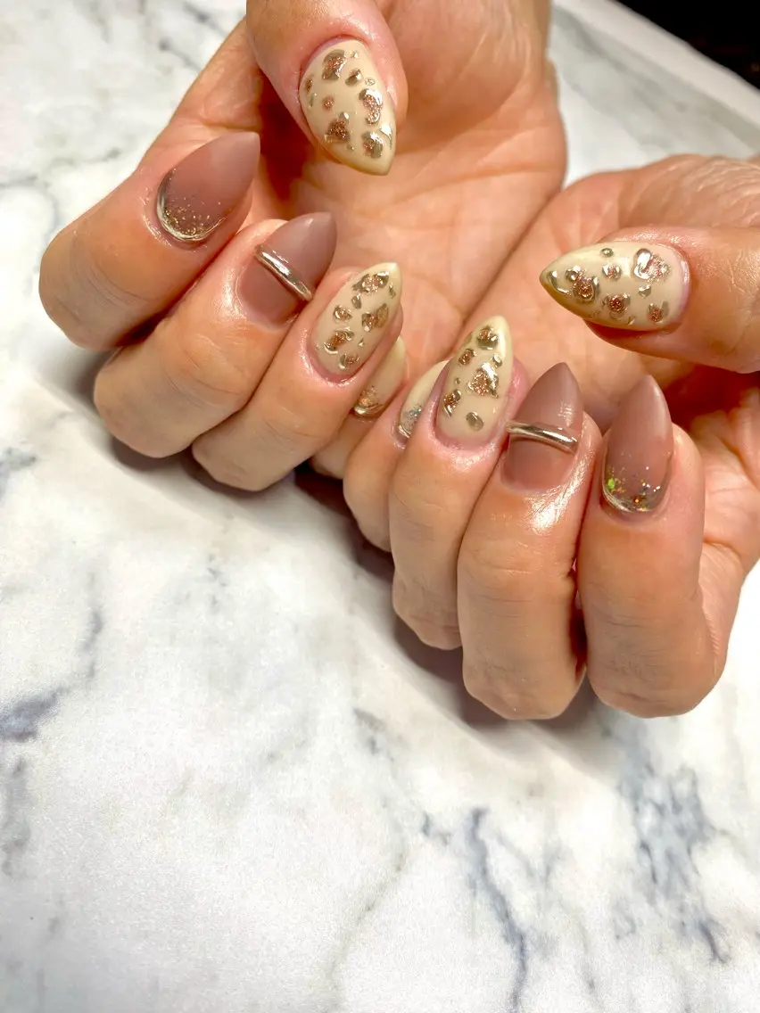 ネイル マットネイル ハンドネイル Nail salon BeBeのネイルデザイン