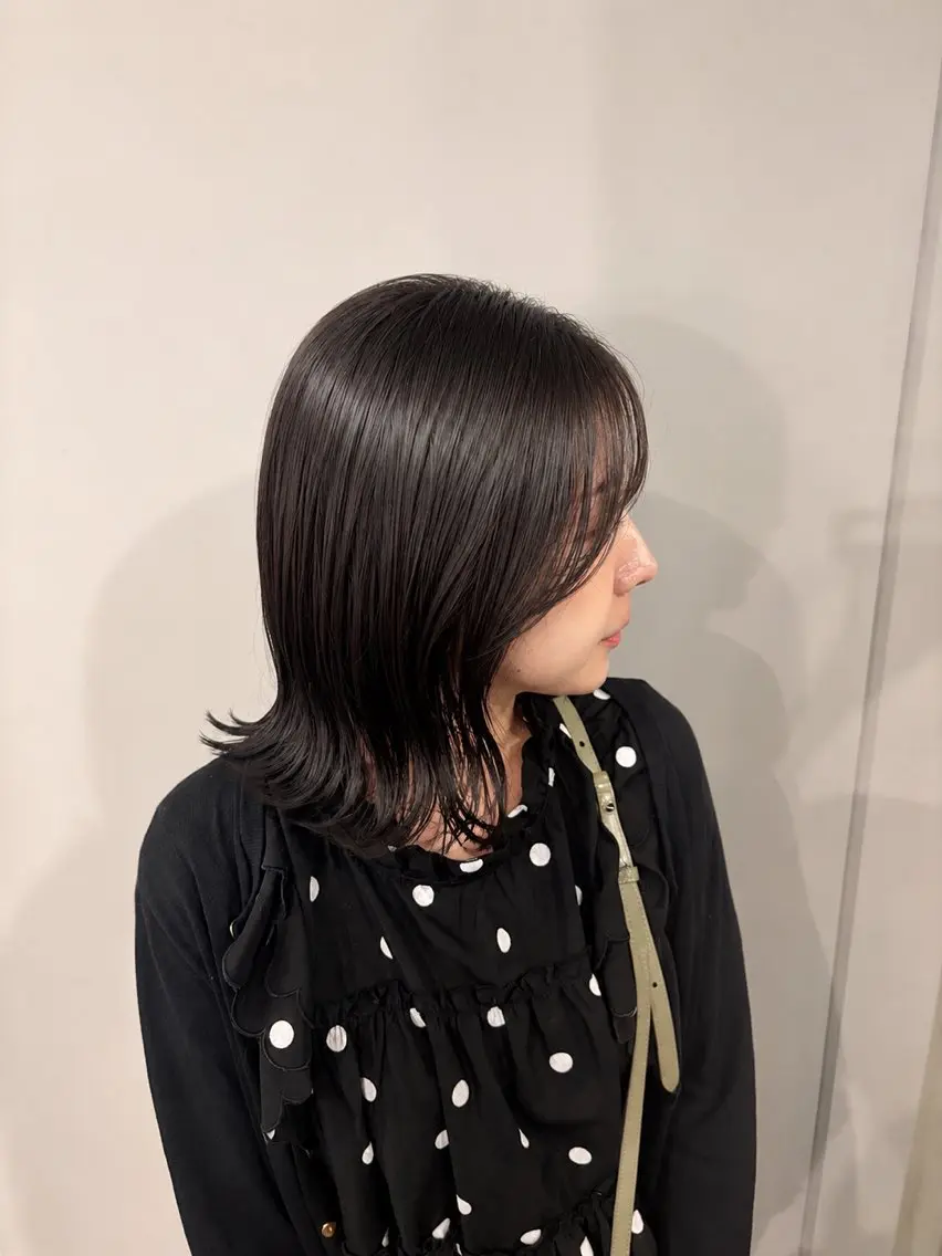 ミディアム カラー ヘアアレンジ ✨似合わせカット カラー✨ミユのヘアスタイル