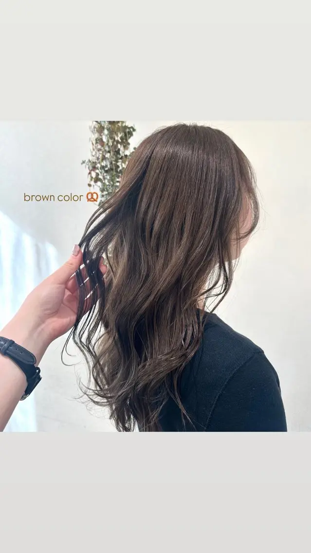 ロング カラー ヘアカラー トリートメント モテhair♡.* マツエク/さくら🍨のマツエク・マツパデザイン