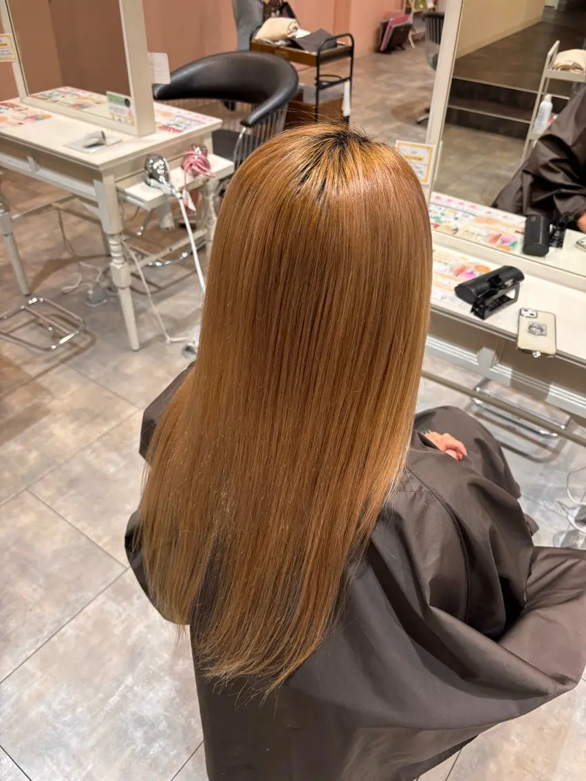 『ブリーチ毛専用』✨髪質改善✨美髪縮毛矯正の写真