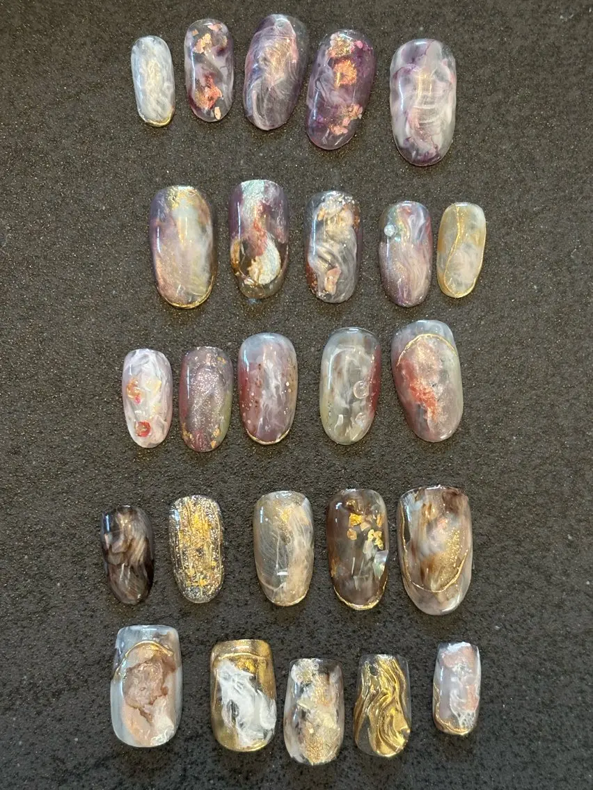 🫶 おまかせニュアンスネイルの写真
