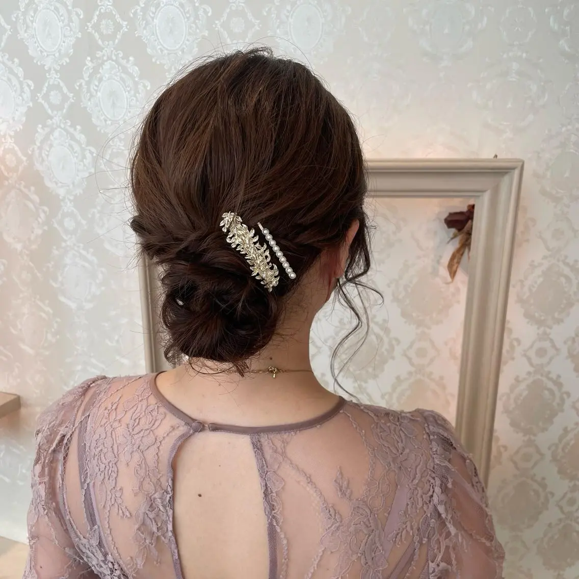 ヘアアレンジ ヘアセット 🍪ﾖｼｲﾊﾙﾈ🍪 ﾗﾍﾞﾝﾀﾞｰｶﾗｰのヘアスタイル