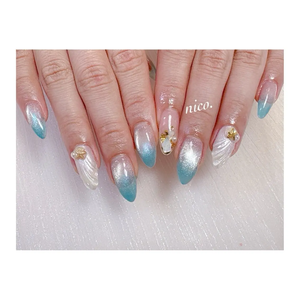 ネイル ハンドネイル フットネイル nailsalon nico.のネイルデザイン